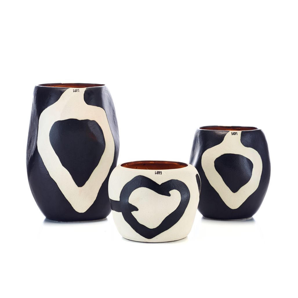 Cape Artistic Black Bougie