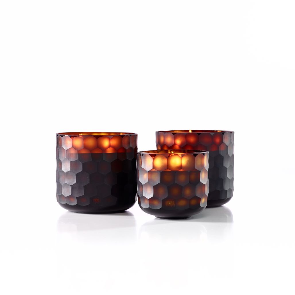 Circle Amber Bougie