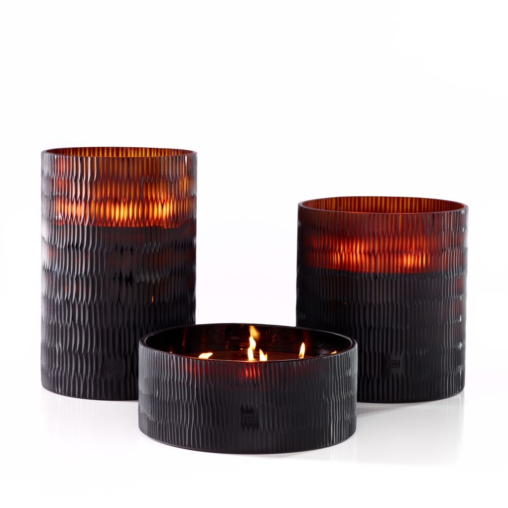 Rhombus Amber Bougie