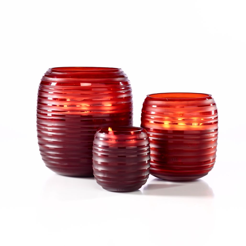 Sphere Red Bougie