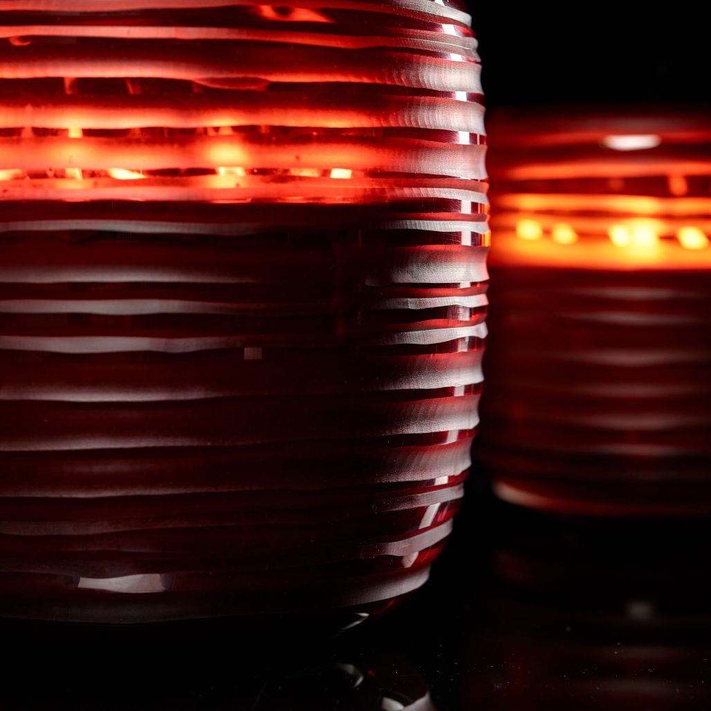 Sphere Red Bougie