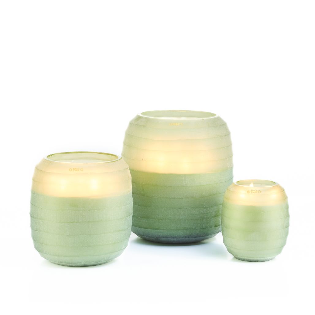 Waves Green Bougie